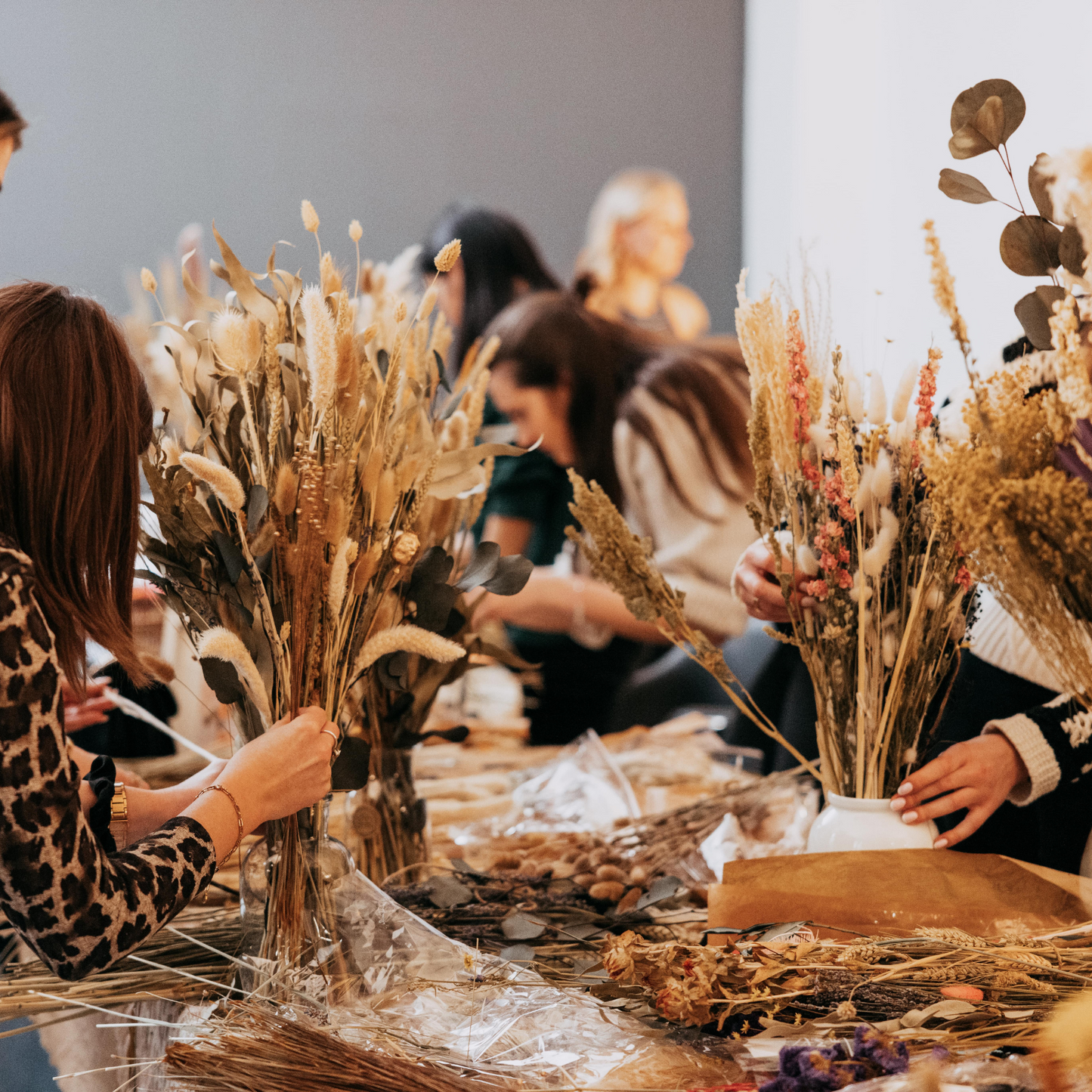 AFTERWORK - Trockenblumenbouquet Workshop INNSIDE Am Seestern Düsseldorf 16.10.2023 18 Uhr