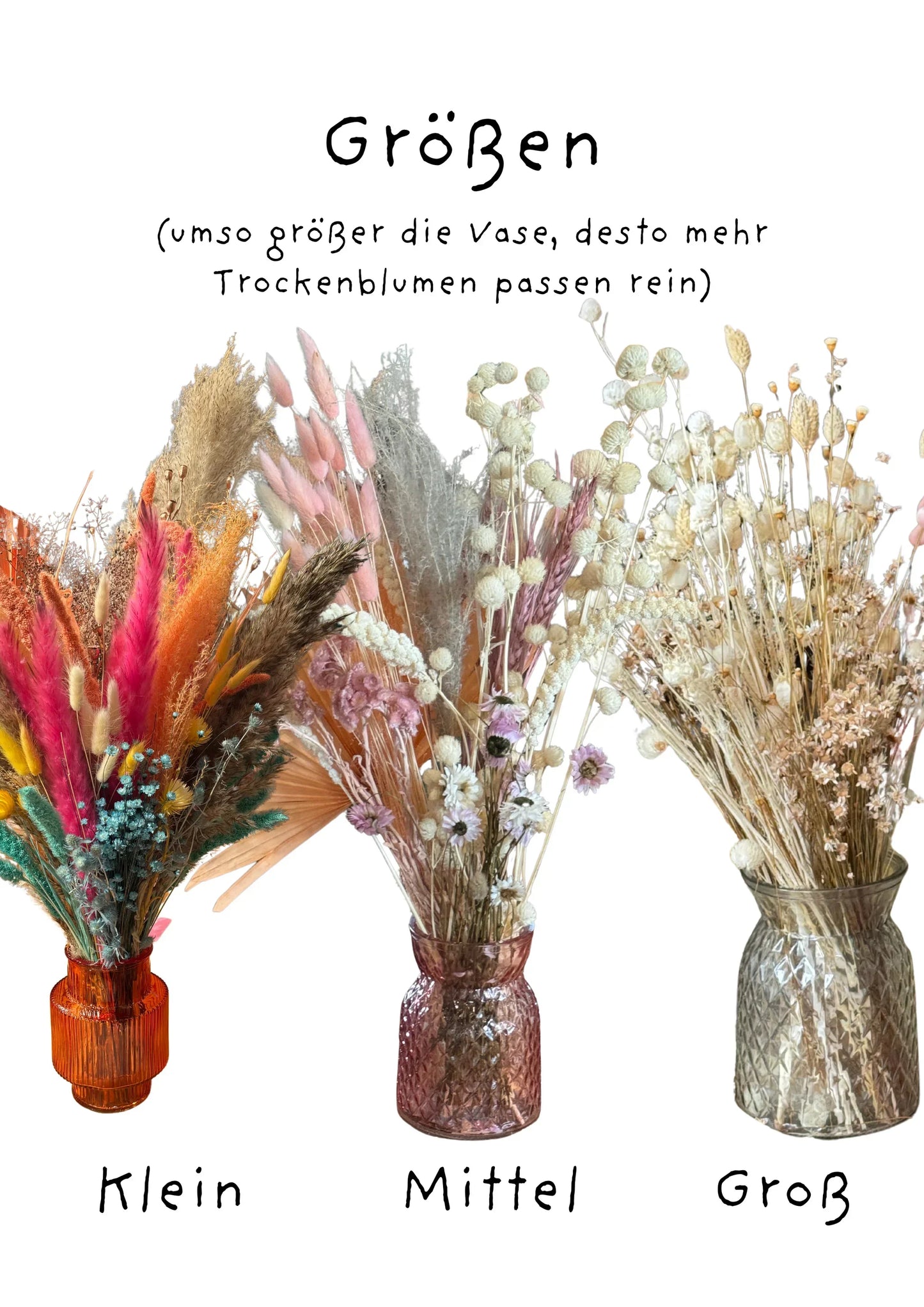 Personalisierter Gutschein - Trockenblumenbouquet Workshop