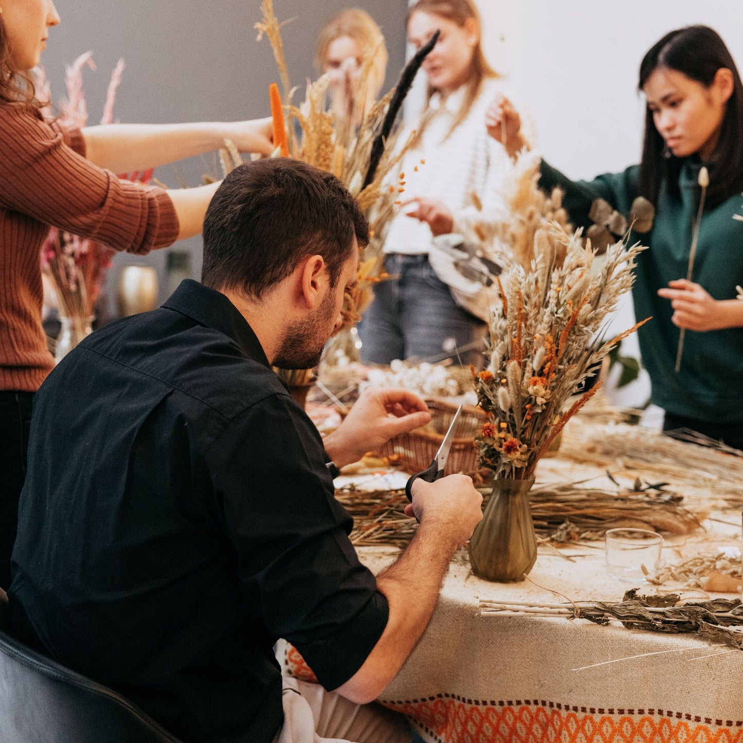 AFTERWORK - Trockenblumenbouquet Workshop SPACES Köln 12.10.2023 18 Uhr