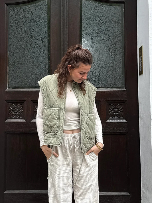 Weste aus Baumwolle: Vintagelove