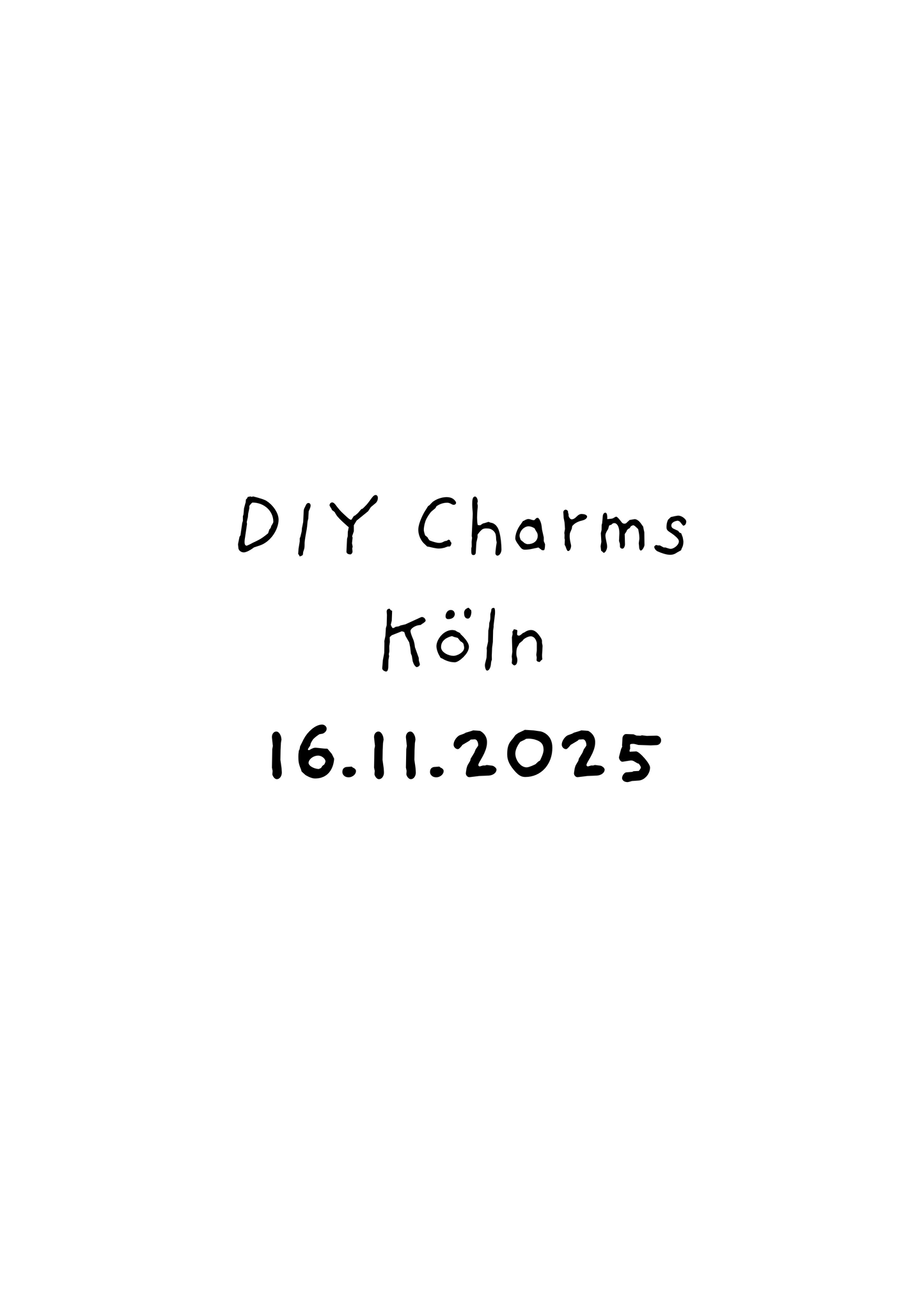 DIY Charms Workshop - Jim & June Café, Bar & Kitchen Köln 16.11.2025 15 Uhr