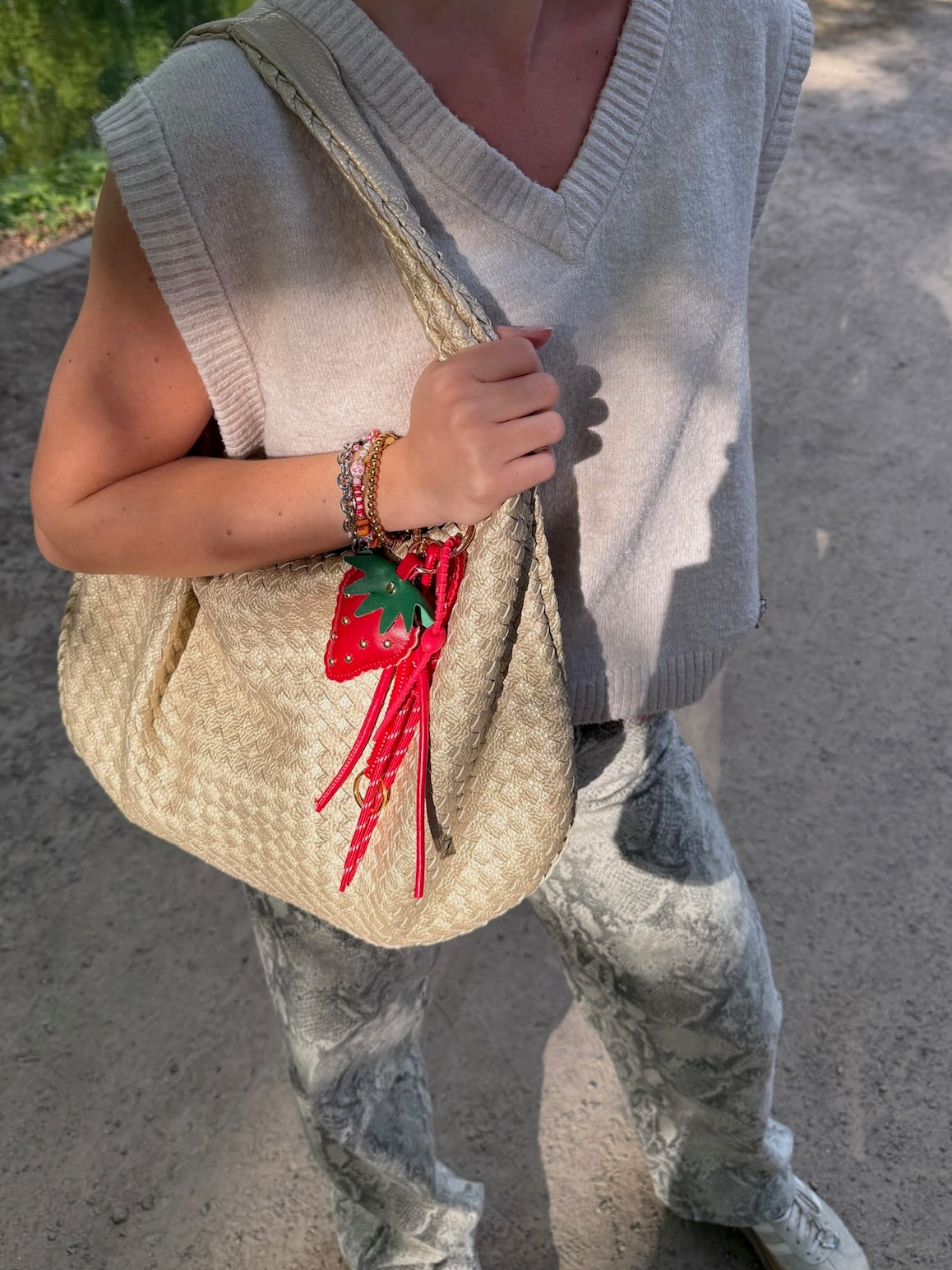 Bag Charm: Berry Good