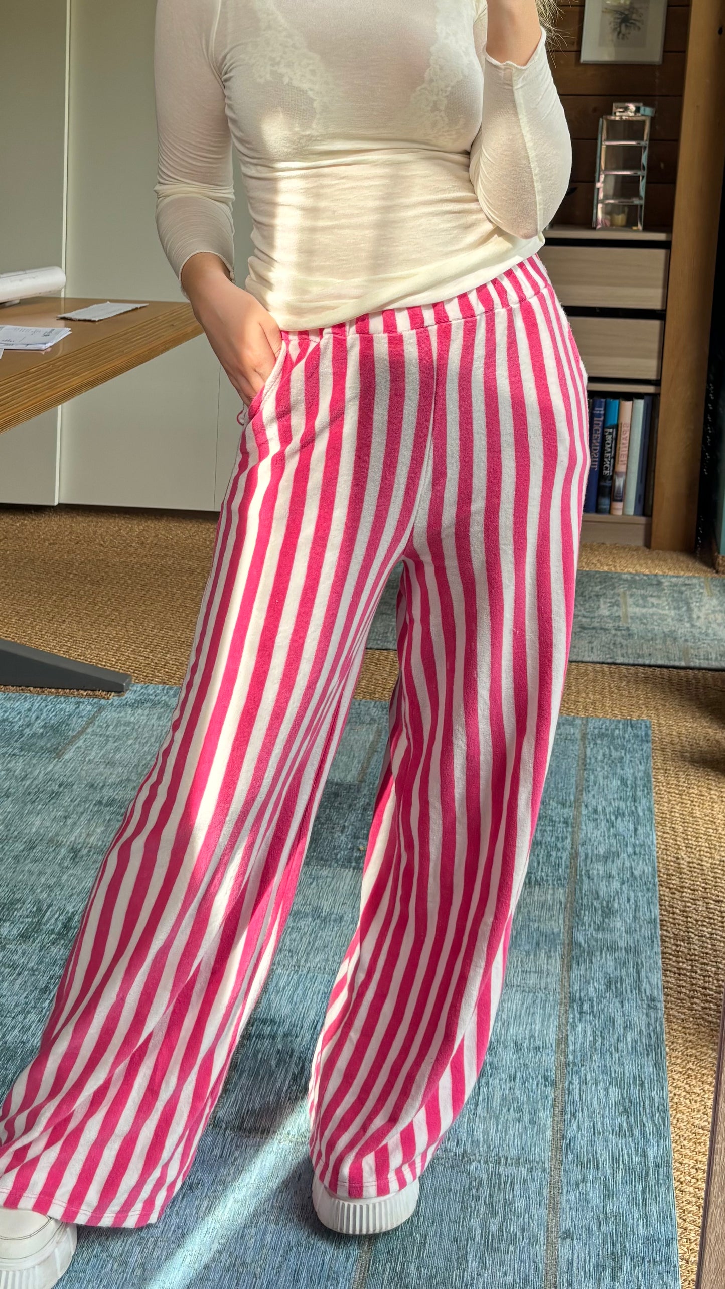 Frottee-Hose: Lucia