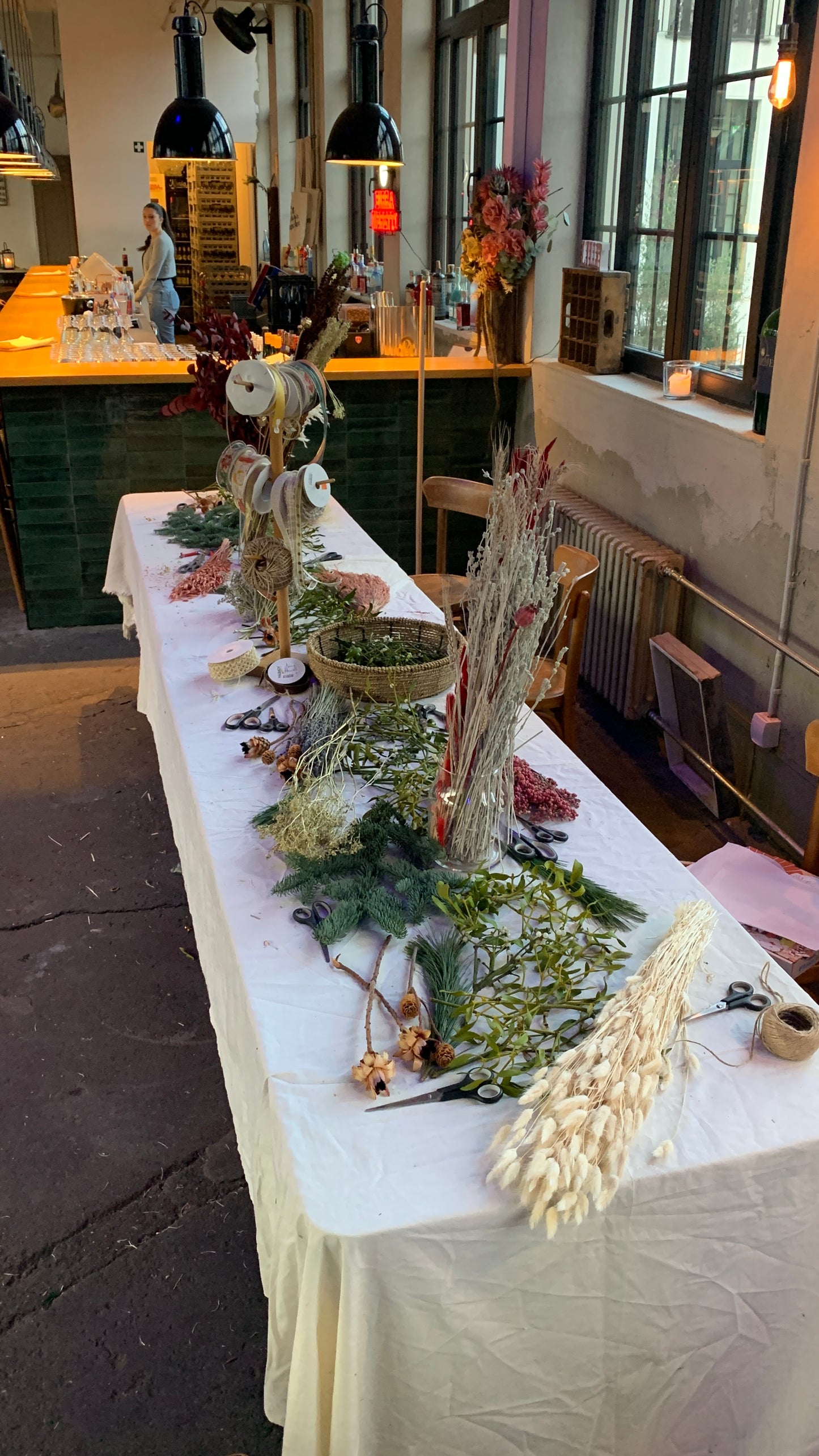 CHRISTMAS DIY - Mistelzweig Workshop kalt.weiss.trocken. Duisburg 30.11.2025 16 Uhr