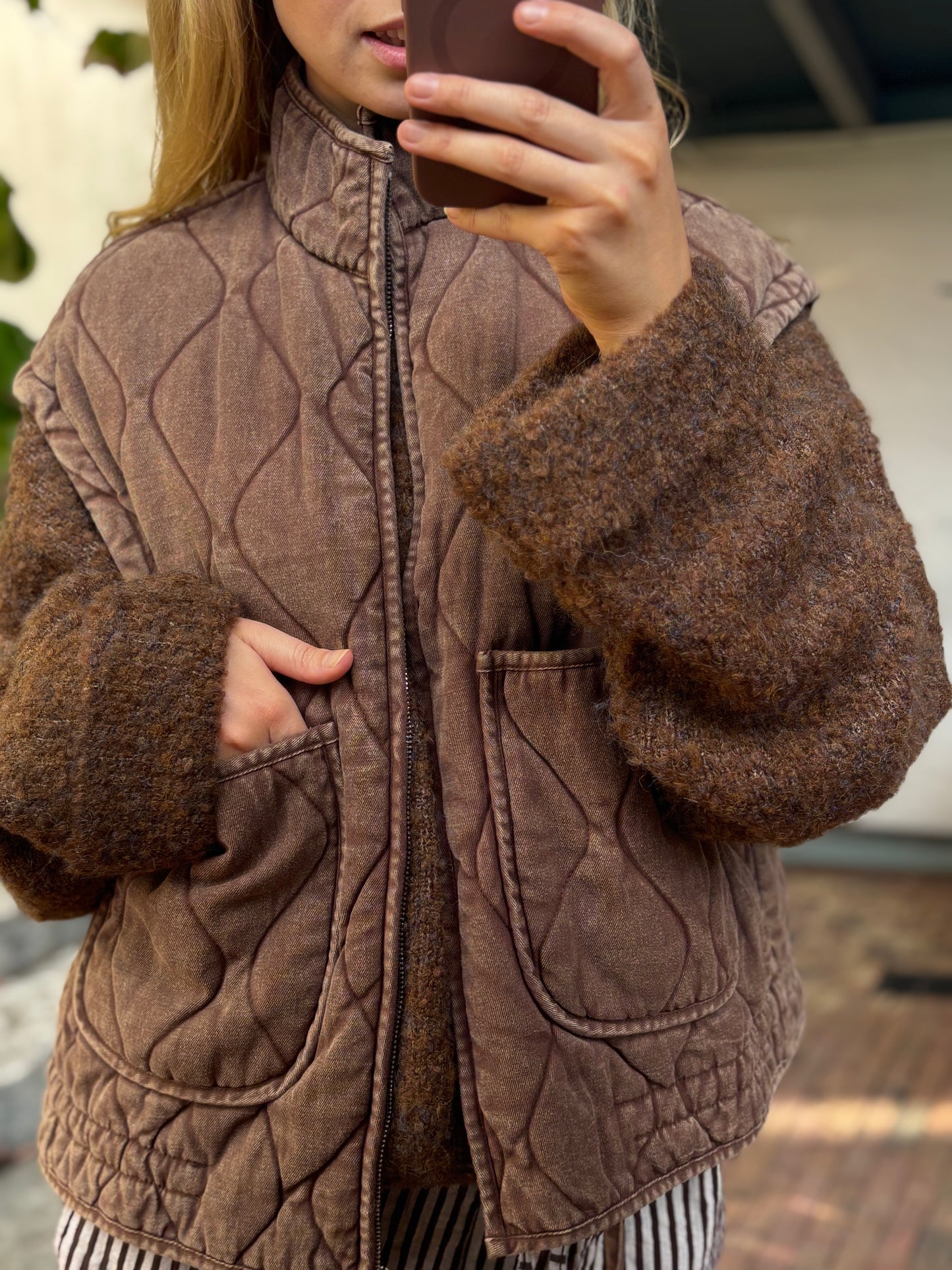 Weste aus Baumwolle: Vintagelove