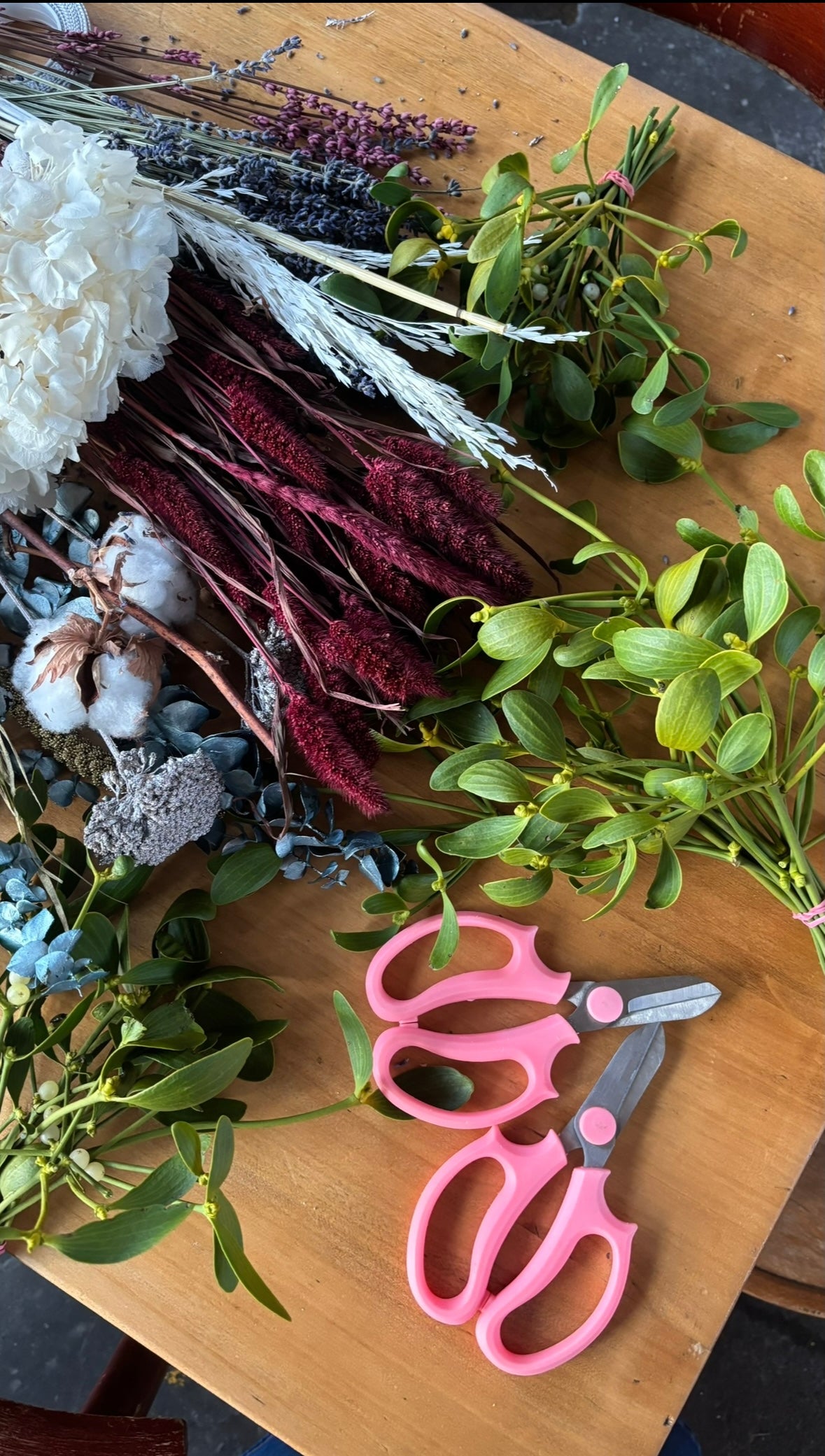 CHRISTMAS DIY - Mistelzweig Workshop kalt.weiss.trocken. Duisburg 30.11.2025 16 Uhr