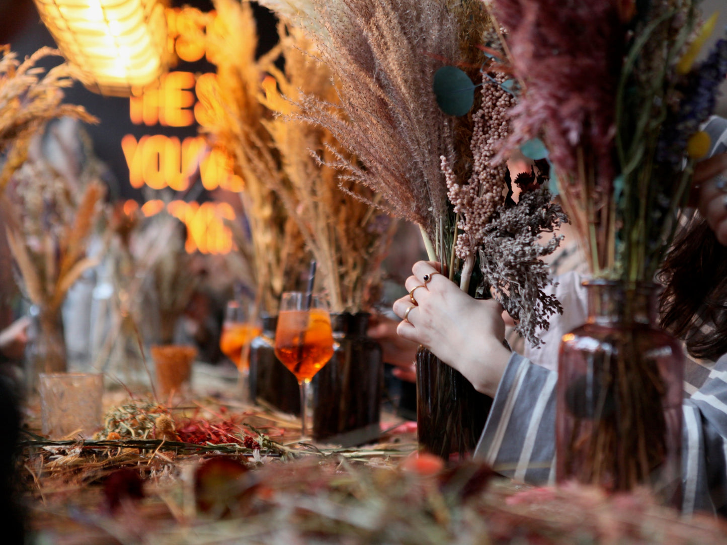 DAY WORKSHOP - Trockenblumenbouquet Workshop 25hours Hotel Frankfurt The Goldman 09.11.2025 13:00 Uhr