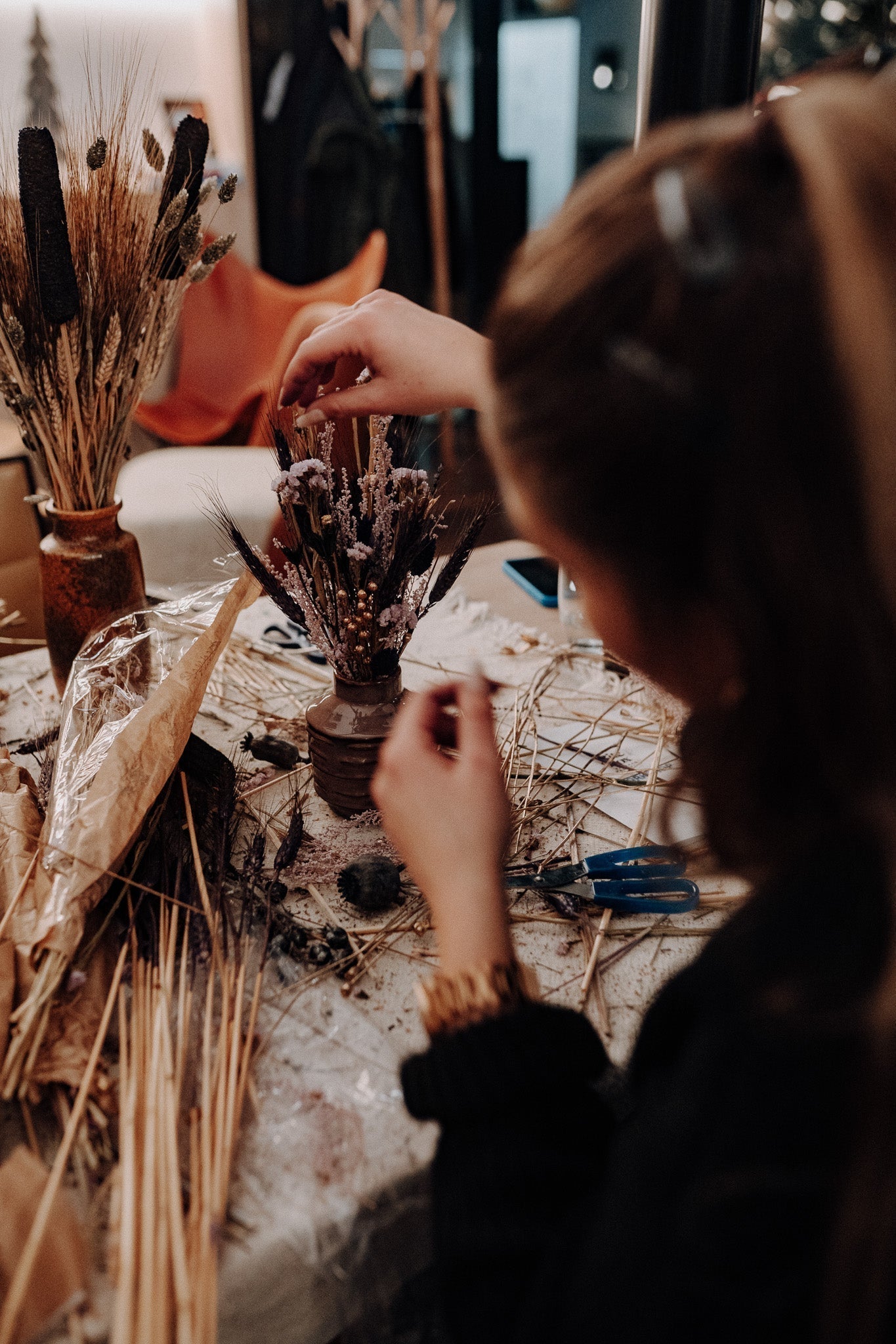 DAY WORKSHOP - Trockenblumenbouquet Workshop 25hours Hotel Frankfurt The Goldman 25.02.2024 13:00 Uhr