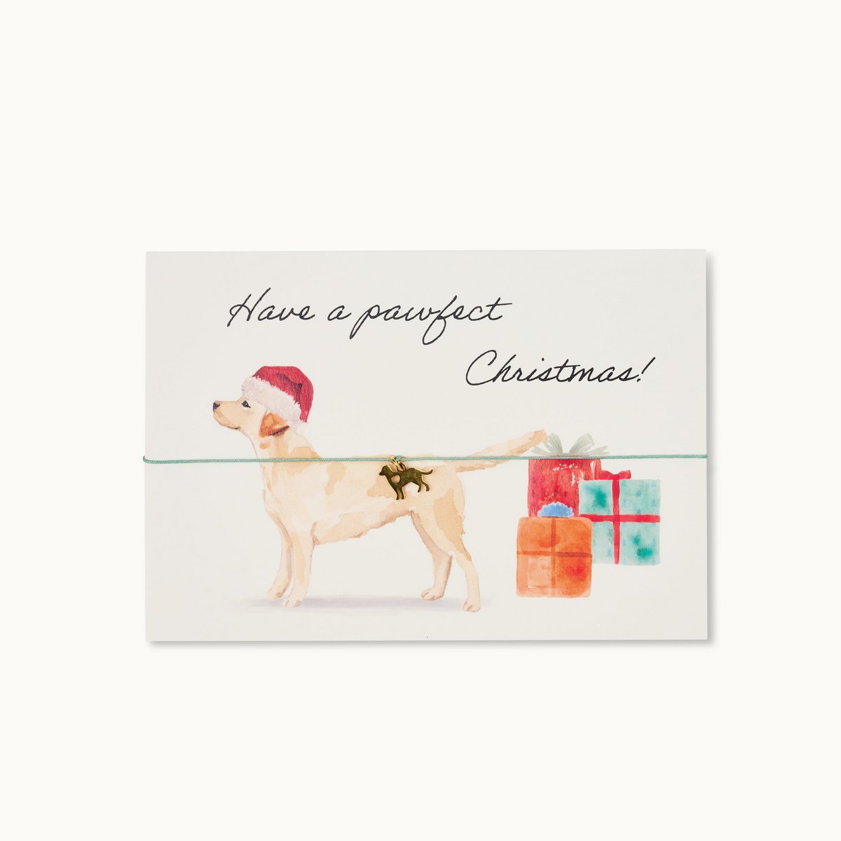 Armband-Karte: Pawfect Christmas