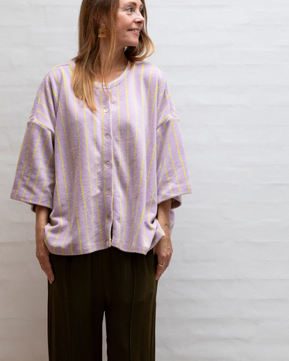 Frottee-Oversize-Hemd: Naram