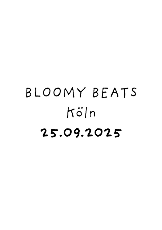 BLOOMY BEATS - Trockenblumenbouquet Workshop Kunstbar Köln 25.09.2025 19 Uhr