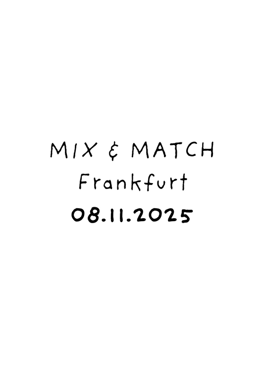 Mix & Match Kettenworkshop - 25hours Hotel Frankfurt The Goldman 08.11.2025 15 Uhr