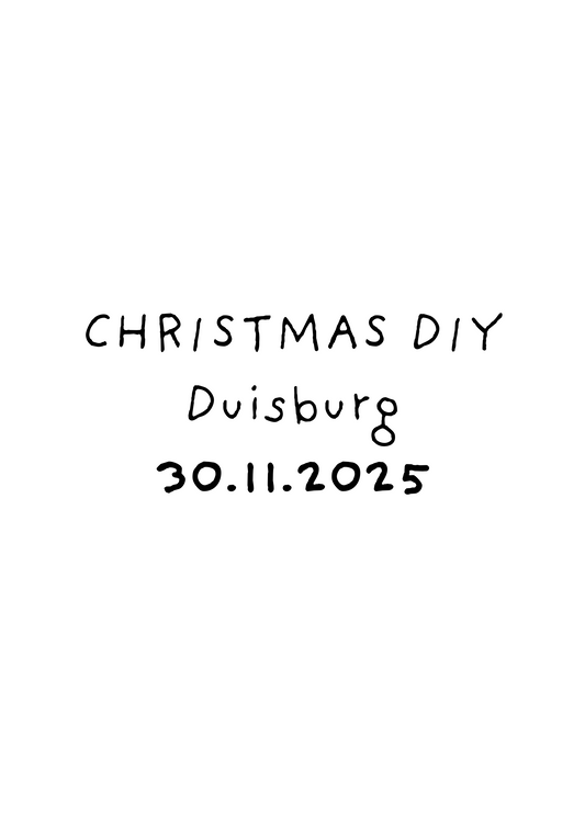 CHRISTMAS DIY - Mistelzweig Workshop kalt.weiss.trocken. Duisburg 30.11.2025 16 Uhr