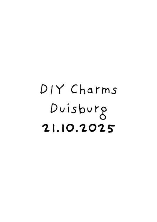 DIY Charms Workshop - kalt.weiss.trocken. Duisburg 21.10.2025 18 Uhr