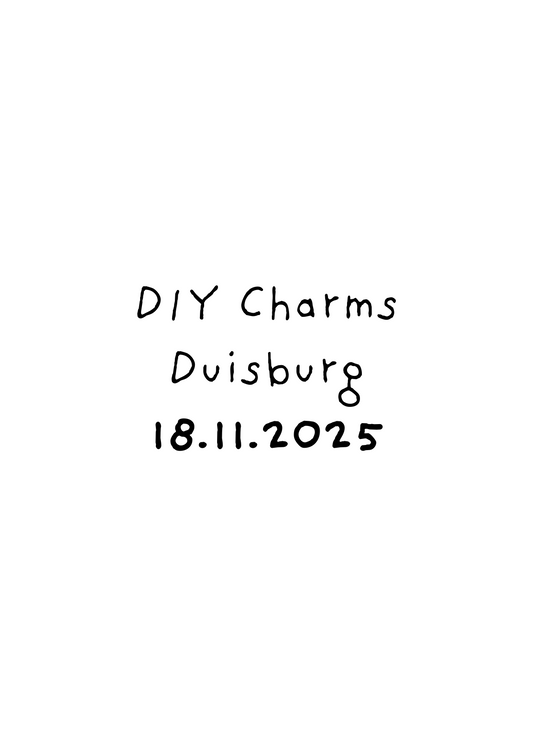 DIY Charms Workshop - kalt.weiss.trocken. Duisburg 18.11.2025 18 Uhr