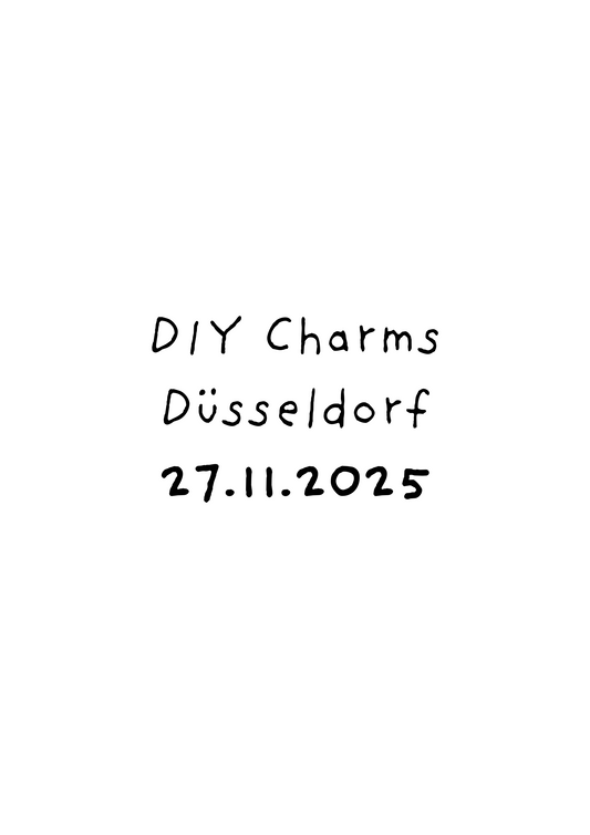 DIY Charms Workshop - SPACES Am Kennedydamm Düsseldorf 27.11.2025 18 Uhr