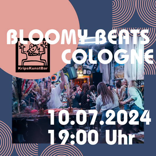 BLOOMY BEATS - Trockenblumenbouquet Workshop Kunstbar Köln 10.07.2024 19 Uhr