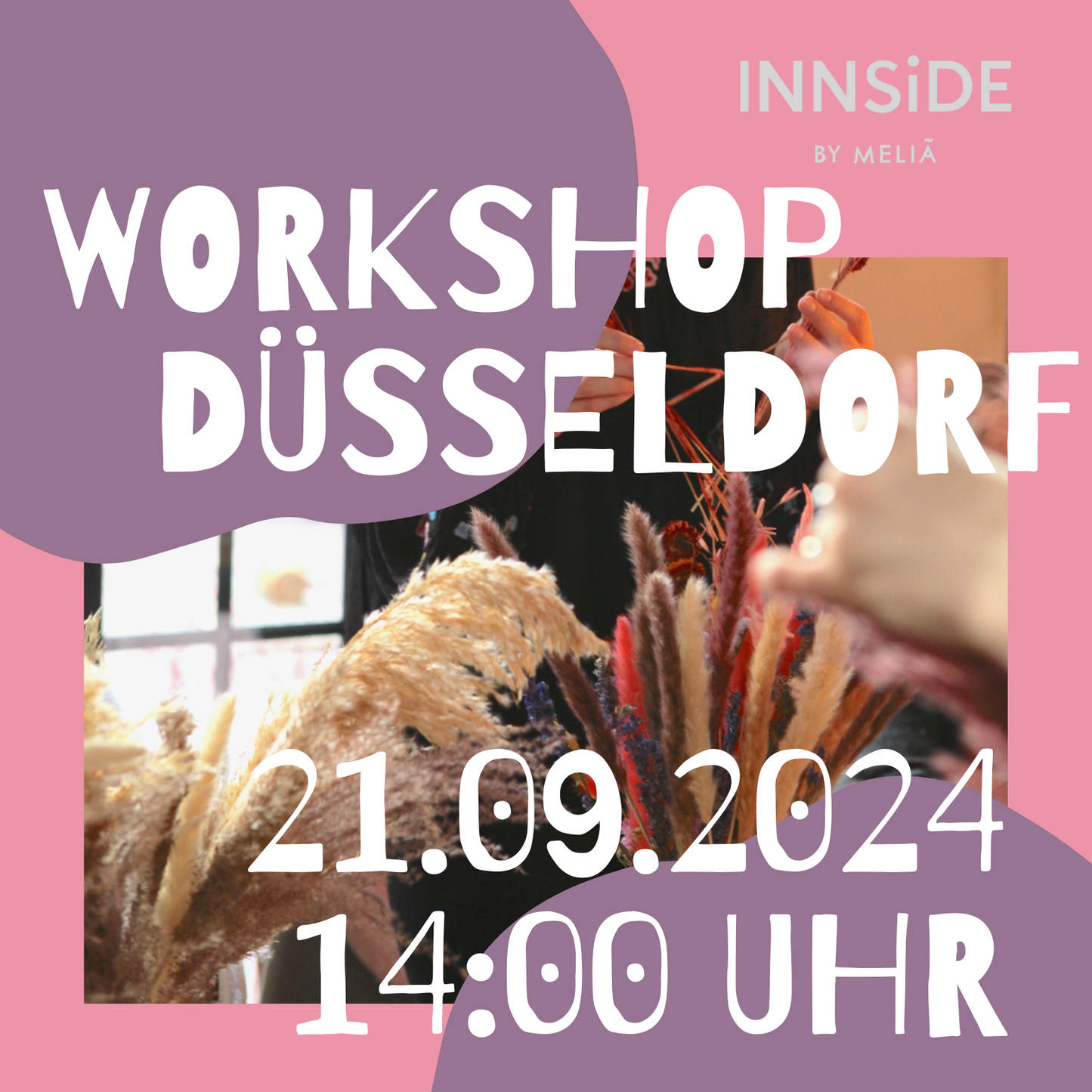 DAY WORKSHOP - Trockenblumenbouquet Workshop INNSIDE Am Seestern Düsseldorf 21.09.2024 14 Uhr