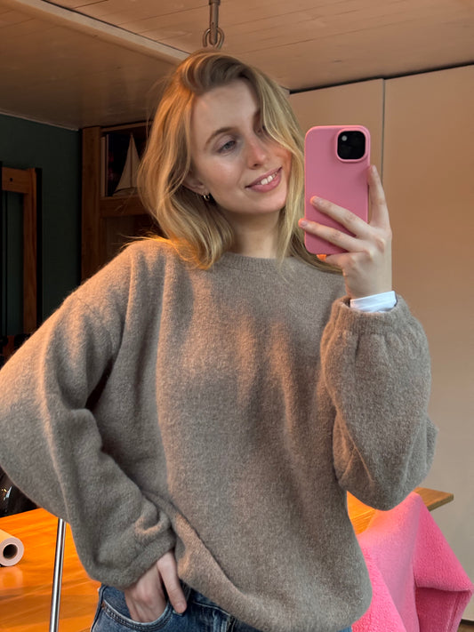 Pullover mit Alpakaanteil: Softlove