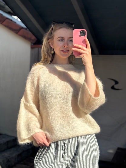 Pullover mit Mohairanteil: Sally