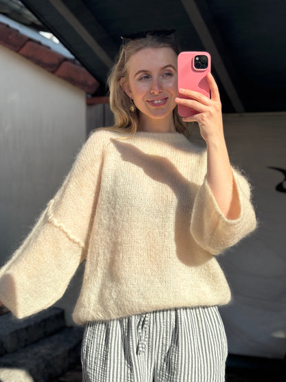 Pullover mit Mohairanteil: Sally