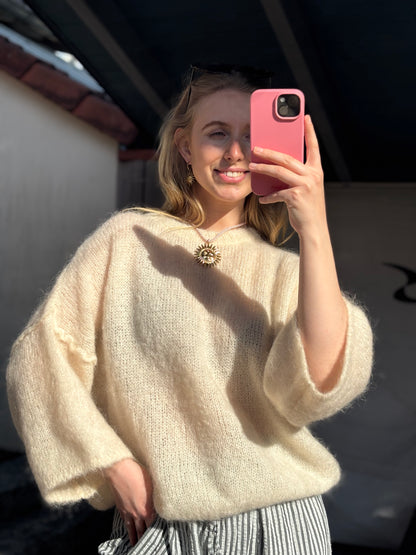 Pullover mit Mohairanteil: Sally