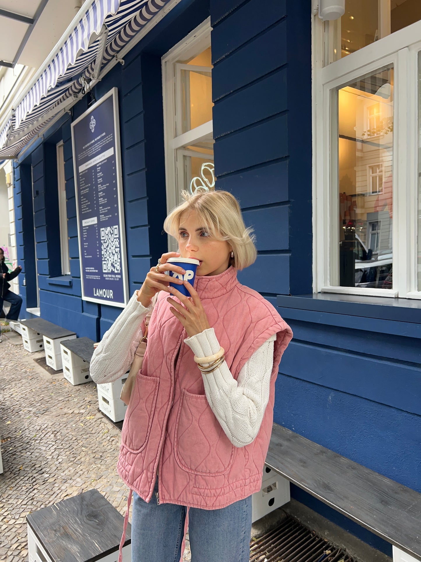 Weste aus Baumwolle: Vintagelove