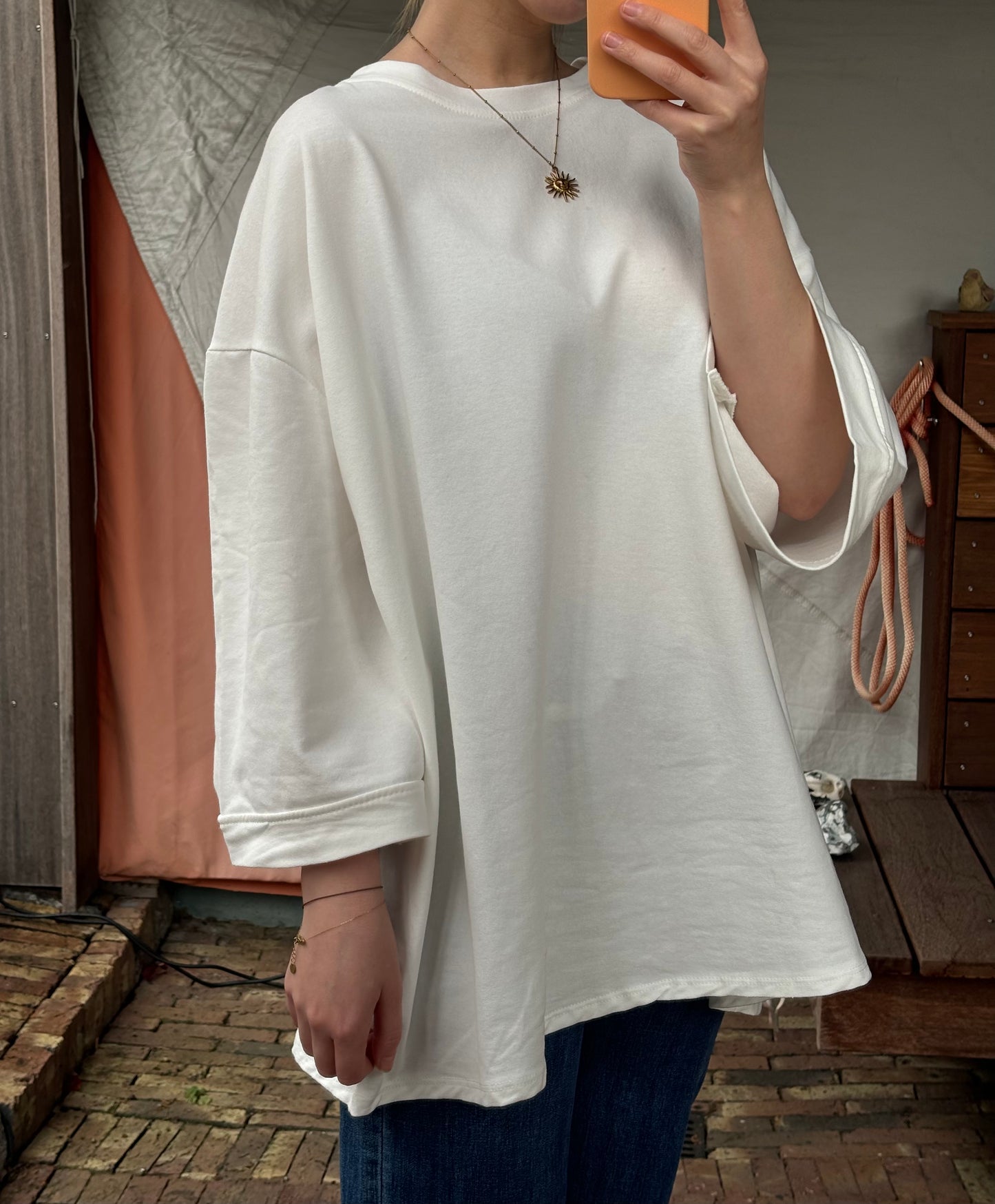 Oversize-Longsleeve: Ary versch. Farben