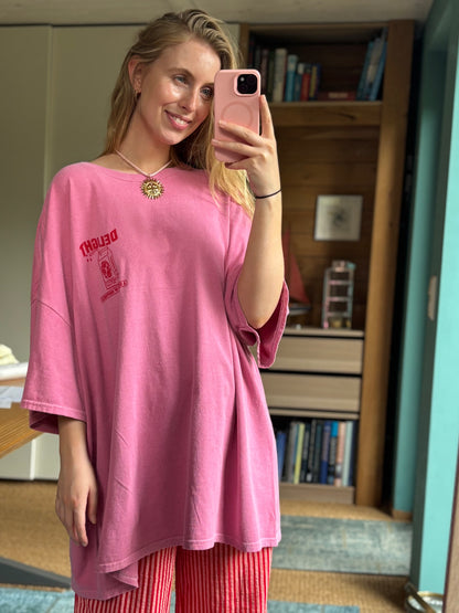 Ultra-Oversize-Shirt: Splash Of Happiness