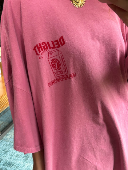 Ultra-Oversize-Shirt: Splash Of Happiness