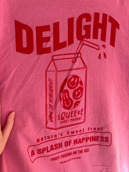 Ultra-Oversize-Shirt: Splash Of Happiness
