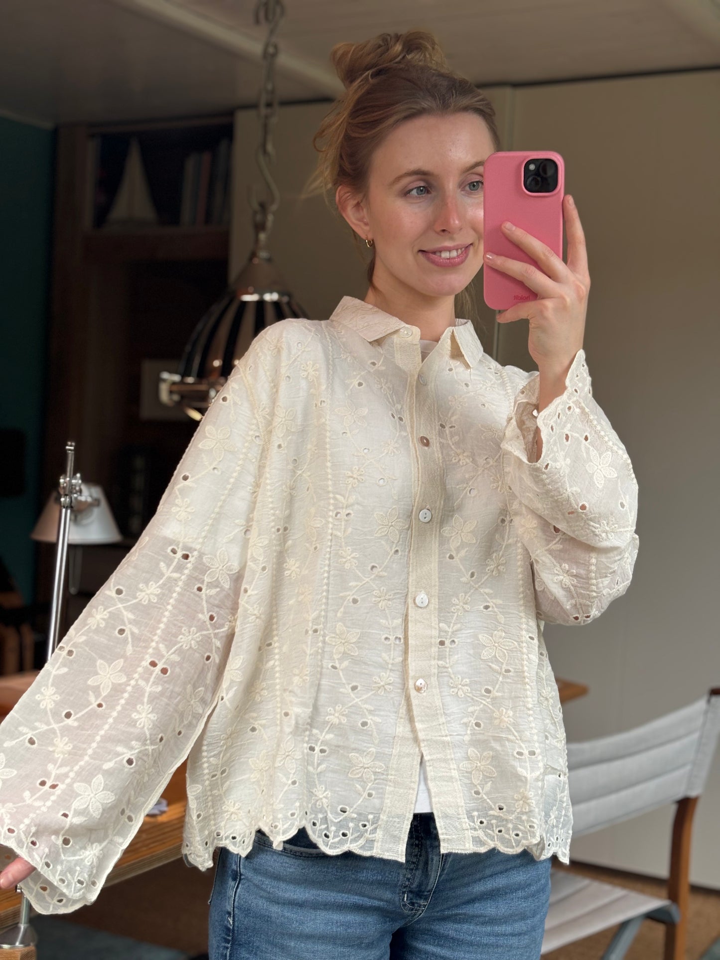 Bluse mit weiten Armen: Mindy