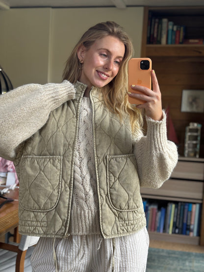 Weste aus Baumwolle: Vintagelove