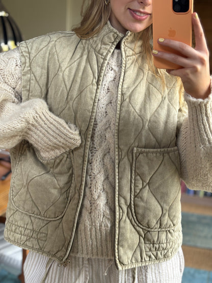 Weste aus Baumwolle: Vintagelove