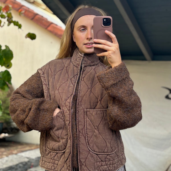 Weste aus Baumwolle: Vintagelove
