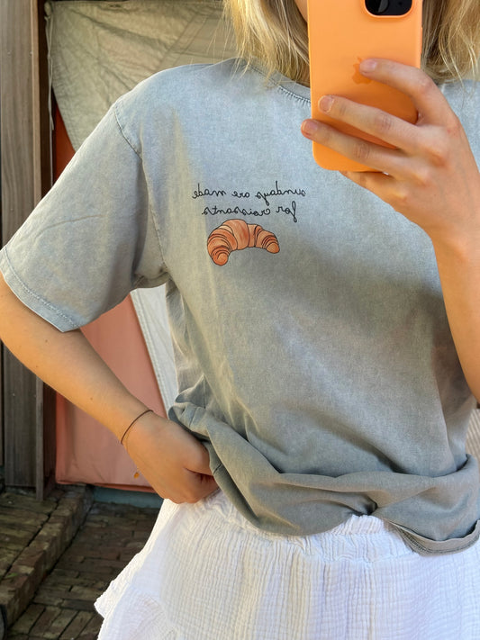 T-Shirt: Croissant versch. Farben