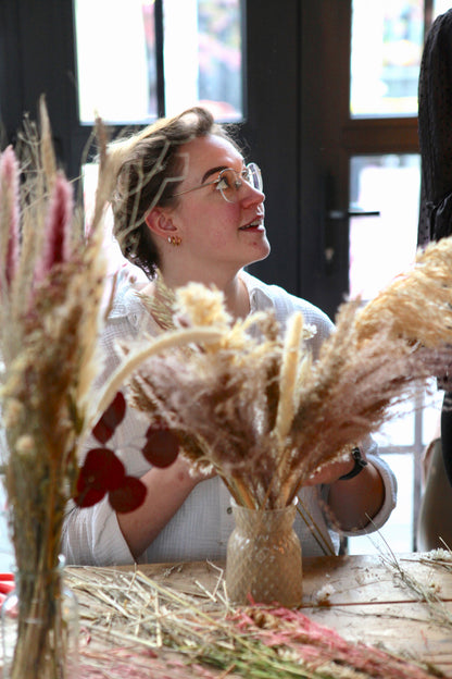 AFTERWORK - Trockenblumenbouquet Workshop SPACES Am Kennedydamm Düsseldorf 27.11.2025 18 Uhr