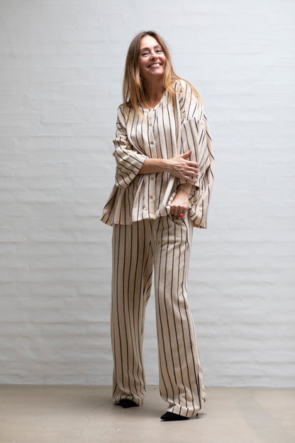 Frottee-Oversize-Hemd: Naram