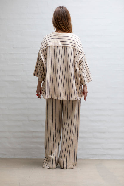 Frottee-Oversize-Hemd: Naram