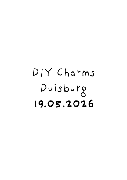 DIY Charms Workshop - kalt.weiss.trocken. Duisburg 19.05.2026 18 Uhr