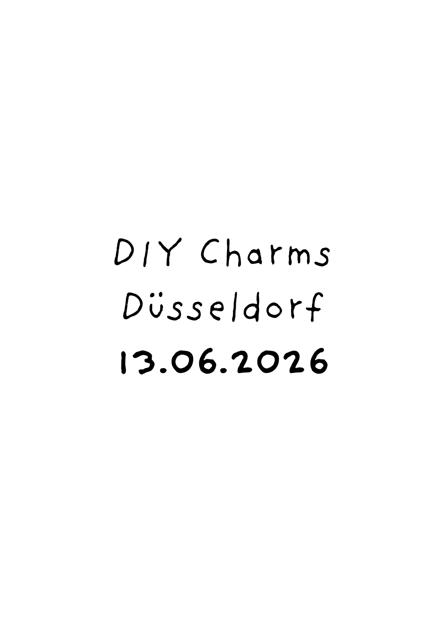 DIY Charms Workshop - INNSIDE Am Seestern Düsseldorf 13.06.2026 14 Uhr