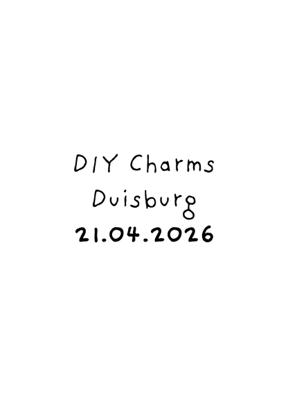 DIY Charms Workshop - kalt.weiss.trocken. Duisburg 21.04.2026 18 Uhr